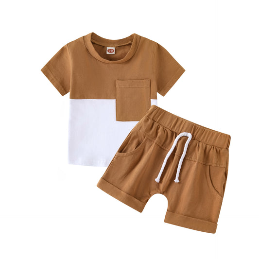 Comfy and Cozy Unisex Short Sleeves with Pants Set